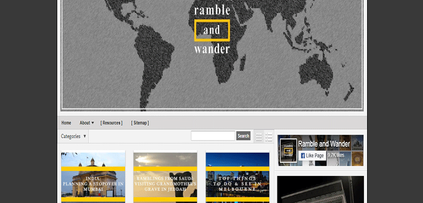 Ramble And Wander Malaysian Blog Image
