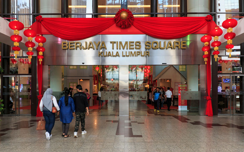 Berjaya Times Square in Malaysia