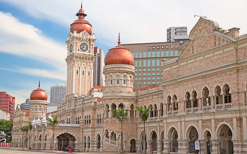 Sultan Abdul Samad Building in Kuala Lumpur, Malaysia